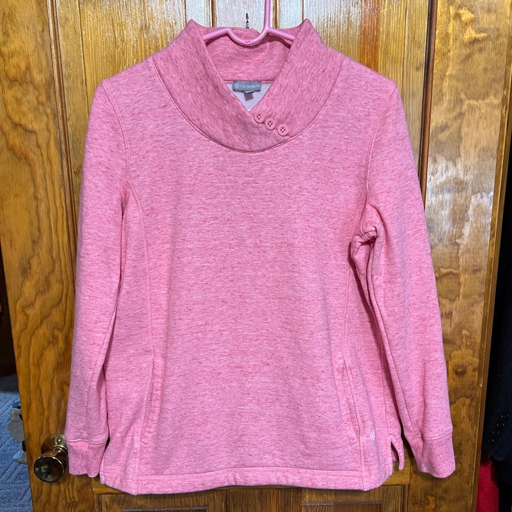 Talbots - Pink Sweatshirt - Size Small - Excellent Condition